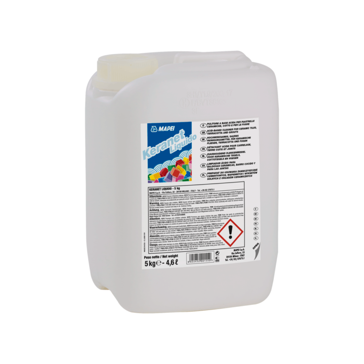 Mapei Keranet liquido kg 5 acido per pulizia pavimenti