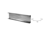 Guida 40/100/40 zincata mt. 3 per cartongesso