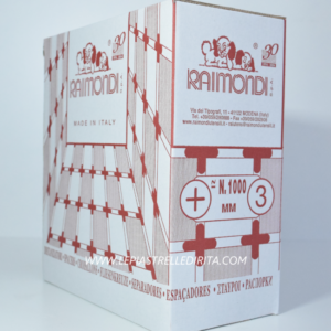 Raimondi DISTANZIATORE 3 MM A CROCE per piastrelle Conf.1000pz