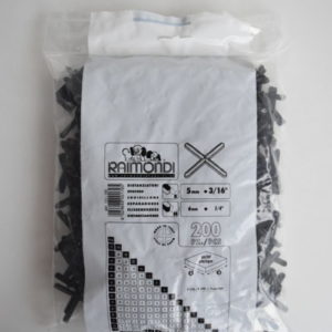 Raimondi DISTANZIATORE 5 MM A CROCE per piastrelle Conf.200pz