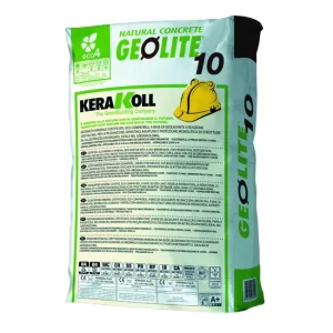 Kerakoll Geolite 10 kg 25 malta di ripristino per calcestruzzo degradato