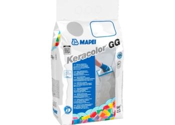 Keracolor 111 GG KG 5 stucco grana grossa per piastrelle colore Grigio argento
