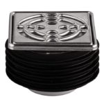 Schluter Kerdi Drain Base set griglia con sifone 10x10 acciaio inox