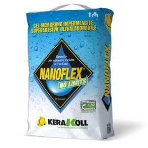 Nanoflex No limits 20 Kg gel membrana impermeabilizzante Kerakoll