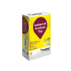 webercol ProGres Top S1 grigio kg 25 adesivo cementizio a deformabilità migliorata Weber