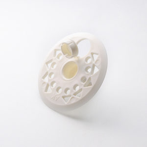 DISCO PER FISSAGGIO SU LEGNO CON TAPPO PER RIDUZIONE DEL PONTE TERMICO 60 mm testa