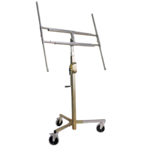 ALZALASTRE TELESCOPICO A CREMAGLIERA CON RUOTE SMONTABILI – AKIFIX®