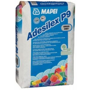 Mapei Adesilex P9 grigio kg 25 collante per piastrelle