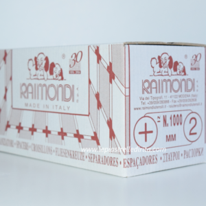 Raimondi DISTANZIATORE A CROCE 2 MM per piastrelle Conf.1000pz