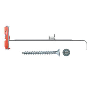 Fischer DUOTEC 10 S Fissaggio basculante in nylon con vite testa svasata piana
