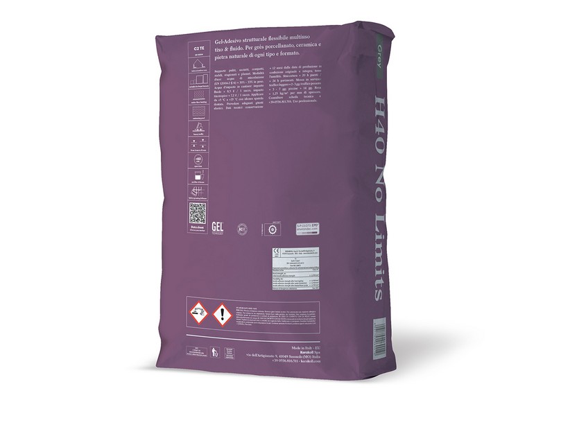 KERAKOLL H40 NO LIMITS GRIGIO 25 KG COLLA MULTIUSO - immagine 2