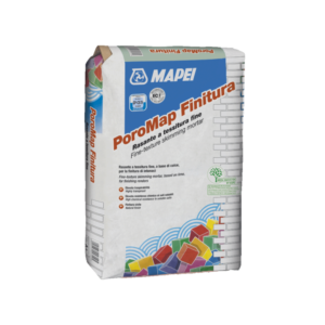 Mapei Poromap finitura kg 25 malta premiscelata da rasatura