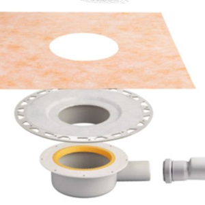 Schlüter®-KERDI-DRAIN-BASE con scarico orrizzontale 40 mm
