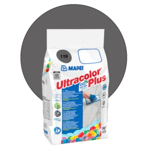 Mapei Ultracolor Plus 119 KG 5 stucco per piastrelle colore Grigio Londra