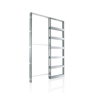 Controtelaio a scomparsa 100x210cm sp. 100/125mm cartongesso mod. UNICO ECLISSE in Kit