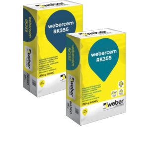 webercem RK355 kg 25 rasante grigio a finitura civile fine per calcestruzzo WEBER