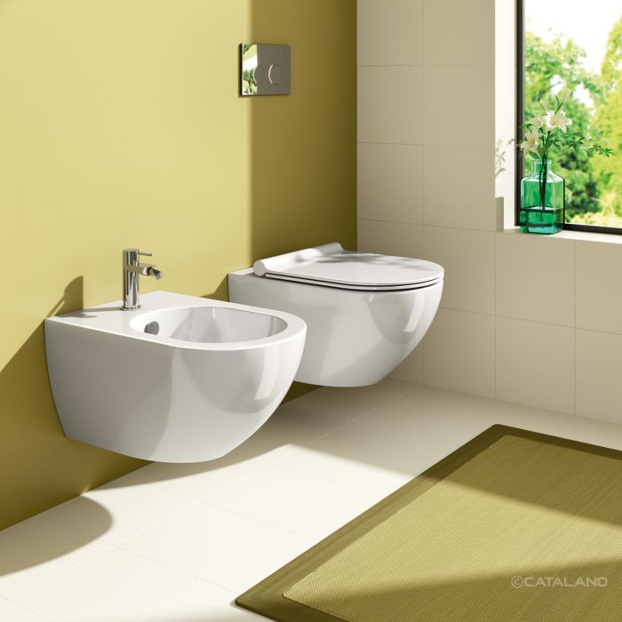 BIDET BIANCO SOSPESO SFERA 54 - CATALANO - immagine 2