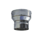 RIDUZIONE 300F/250M  ACCIAIO INOX AUSTENITICO AISI 316L (1.4404) spessore 0,5 mm parete singola anti-condensa Roccheggiani