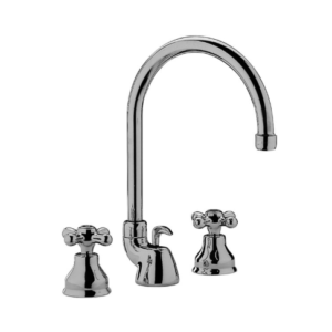 Paffoni VIOLA Batteria lavabo con canna orientabile completo VLV057CR