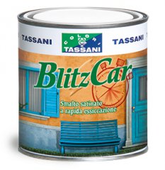 Tassani BLITZ-CAR BIANCO SATINATO Supersmalto sintetico ad essiccazione rapida interni ed esterni