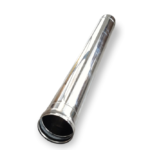 Canna Fumaria Inox Ø 100 mm – L. 100 cm – Monoparete Roccheggiani (Serie SP)