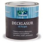Tassani DECKLASUR ALL'ACQUA 0.75LT Finitura satinata effetto cera