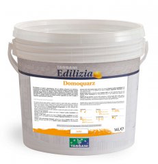 Tassani DOMOQUARZ 4 LT FINITURA AL QUARZO PER ESTERNI (granulometria 200 micron) BIANCO