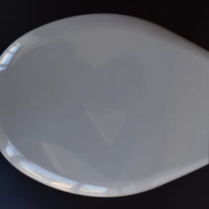 SEDILE per vaso UNIVERSALE colore bianco in termoindurente mod. TE25