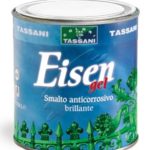 Tassani EISEN GEL BIANCO 0.75 LT Smalto anticorrosivo Brillante in gel tutto in uno comprensivo di antiruggine