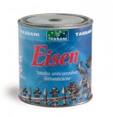 Tassani EISEN GRANA MEDIA FERROMICACEO 0.75 LT smalto sintetico anticorrosivo metallizzato