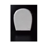 Sedile per vaso Piuma colore bianco in RPC ( resina poliestere colato) - Galassia