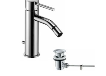 PAFFONI LIGHT MISCELATORE BIDET SCARICO AUTOMATICO LIG135CR