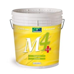 Tassani M4 PLUS 4LT Pittura traspirante per interni bianca
