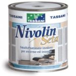 Tassani NIVOLIN SETA BIANCO Smalto sintetico Satinato 0.75LT  per esterni ed interni