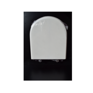 Sedile per vaso Quadrarco colore bianco in RPC ( resina poliestere colato) - Dolomite