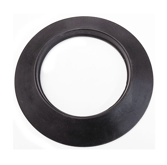 ROSONE NERO IN SILICONE IGNIFUGO 100 MM per rifinitura canne fumarie SPGN Roccheggiani