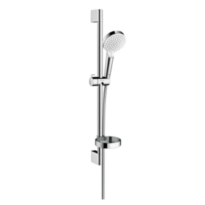 Crometta Set doccia Vario HG cromo con asta doccia 65 cm e portasapone art. 26553400