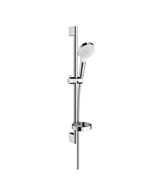Crometta Set doccia Vario HG cromo con asta doccia 65 cm e portasapone art. 26553400