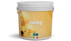 Tassani SWING ARGENTO LT.1 Decorativo effetto sabbiato fine