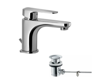 PAFFONI SLY MISCELATORE LAVABO C/SCARICO AUTOMATICO SY075CR