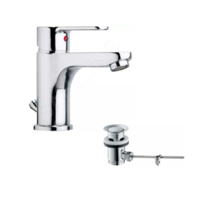 Paffoni BLU MISCELATORE LAVABO CON PILETTA DI SCARICO 1"1/4 BLU075CR