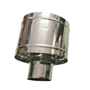 Cappello Antintemperie Ø 120 mm - Acciaio INOX 316L (AISI 316L) - Monoparete Roccheggiani