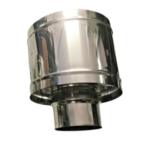 Cappello Antintemperie Ø 140 mm - Acciaio INOX 316L (AISI 316L) - Monoparete Roccheggiani
