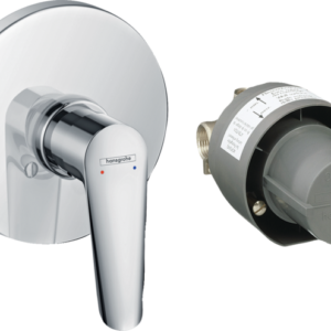 Logis E Set HG miscelatore doccia ad incasso cromo art. 71608000