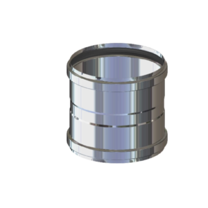 Manicotto FF – Ø 250 mm – L. 13,5 cm Inox AISI 316L monoparete Roccheggiani