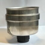 Tappo raccolta condensa Ø 100 mm Inox – AISI 316L monoparete Roccheggiani