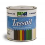 Tassani TASSOIL NERO 0.75 LT Smalto sintetico per esterno ed interno dotato di buona brillantezza dilatazione e copertura