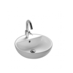 Lavabo da appoggio Happy Hour 03:00 bianco Hatria