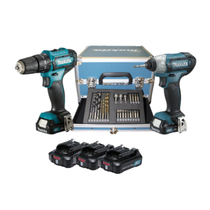 KIT CLX228SAX2 TRAPANO AVVITATORE MASSA BATTENTE + 3 BATTERIE 12V 2,0Ah MAKITA