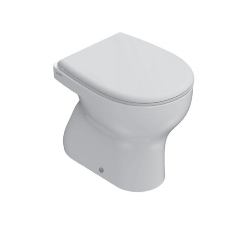 VASO GRACE 50 DISTANZIATO BIANCO SCARICO A PAVIMENTO GLOBO CERAMICA